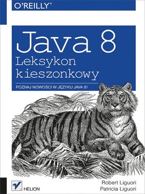 cover image of Java 8. Leksykon kieszonkowy